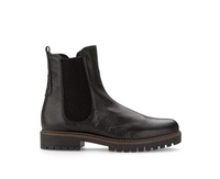 Load image into Gallery viewer, Leila Black Leather Chelsea Ankle Boots
