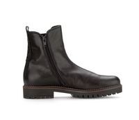 Load image into Gallery viewer, Leila Black Leather Chelsea Ankle Boots
