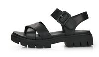 Load image into Gallery viewer, Mojito Black Sandals
