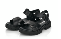 Load image into Gallery viewer, Mojito Black Sandals
