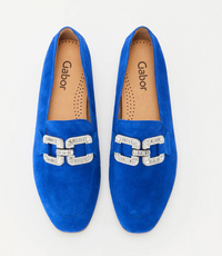 Load image into Gallery viewer, Jackie Royal Blue Loafers
