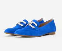 Load image into Gallery viewer, Jackie Royal Blue Loafers
