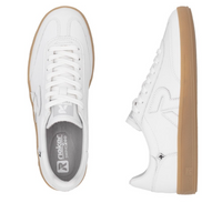 Load image into Gallery viewer, Willow White Lace up Trainers
