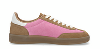 Load image into Gallery viewer, Willow Pink Lace up Trainers
