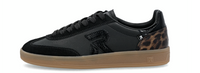 Load image into Gallery viewer, Willow Black Lace up Trainers
