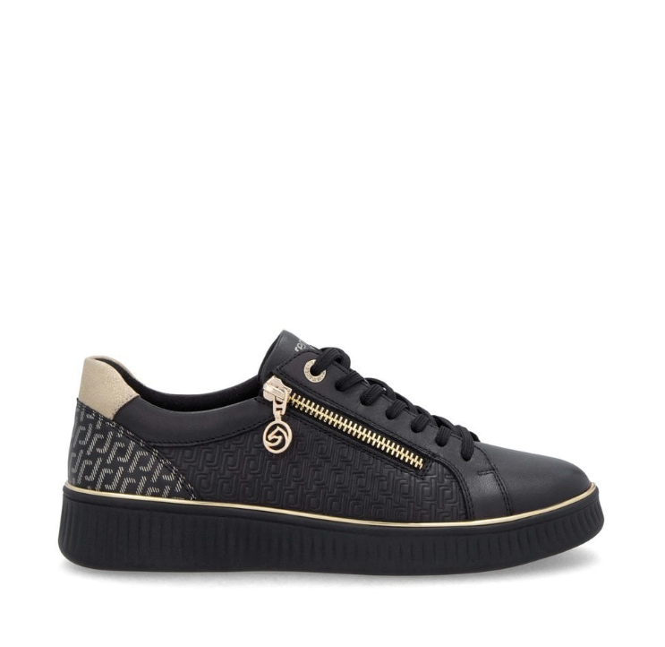 Broadway Black/Gold Sneaker
