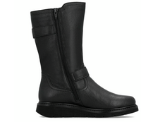 Load image into Gallery viewer, Finsbury Black Ankle Boots
