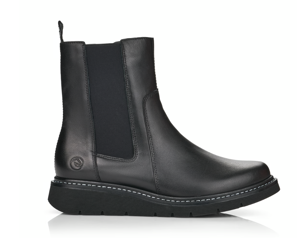 Stoneleigh Black Chelsea Ankle Boots
