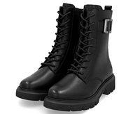 Load image into Gallery viewer, Berrylands Black Ankle Boots
