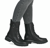 Load image into Gallery viewer, Berrylands Black Ankle Boots
