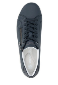 Load image into Gallery viewer, Lexi Navy with white soles Trainers
