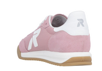 Load image into Gallery viewer, Bloom Pink Lace up Mesh Trainers
