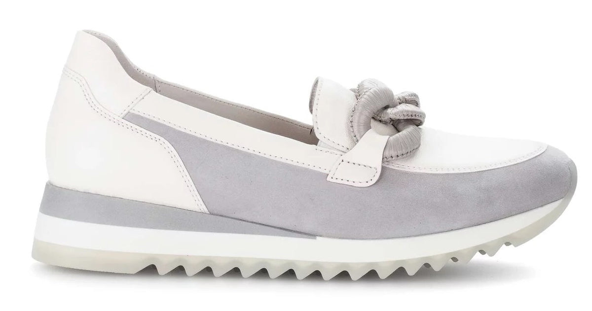 Matilda Grey Loafers