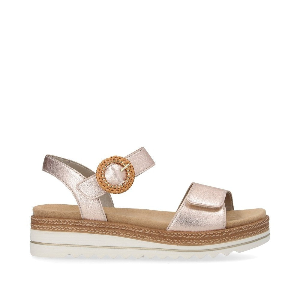 Tornell Rose Gold Sandals