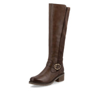 Load image into Gallery viewer, Falcon Brown Knee High Winter Boots
