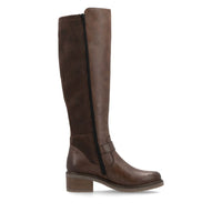 Load image into Gallery viewer, Falcon Brown Knee High Winter Boots
