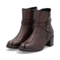 Load image into Gallery viewer, Damson Brown Ankle Boots

