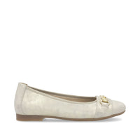 Load image into Gallery viewer, Margarita Gold Ballet Pumps
