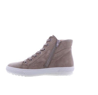 Load image into Gallery viewer, Bulner Taupe Hi Top Trainers
