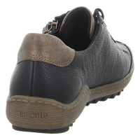 Load image into Gallery viewer, Abigail Black/Brown Lace Up Shoes
