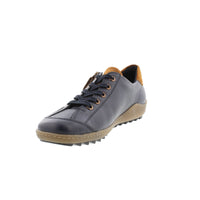 Load image into Gallery viewer, Abigail Navy/Tan Lace Up Shoes
