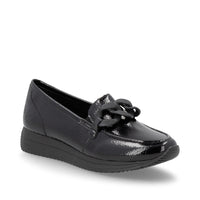 Load image into Gallery viewer, Hackberry Black Patent Slip On Shoes
