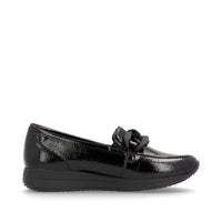 Load image into Gallery viewer, Hackberry Black Patent Slip On Shoes
