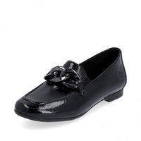 Load image into Gallery viewer, Columbia Black Patent Slip On Shoes
