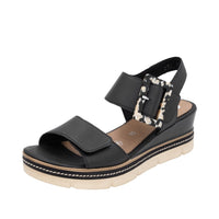 Load image into Gallery viewer, Paloma Black Leather Sandals

