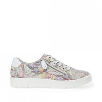 Load image into Gallery viewer, Remi Floral Print Lace Up Casual Shoes
