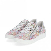 Load image into Gallery viewer, Remi Floral Print Lace Up Casual Shoes
