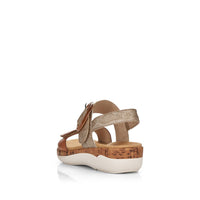 Load image into Gallery viewer, Owana  Metallic Sandals

