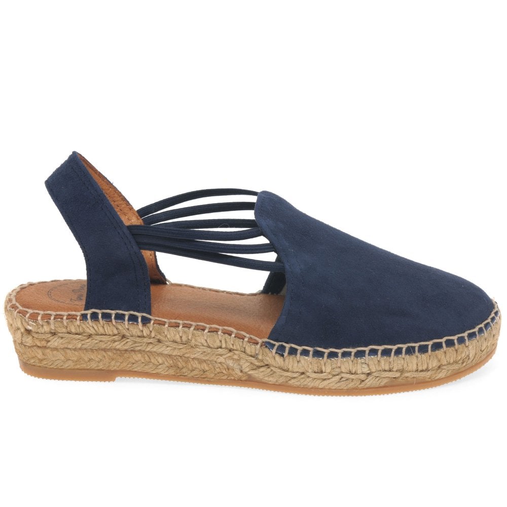 Nuria Navy Womens Espadrilles