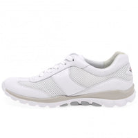 Load image into Gallery viewer, Helen White Nubuck/Textile
