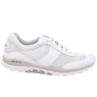 Load image into Gallery viewer, Helen White Nubuck/Textile
