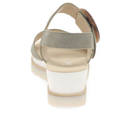 Load image into Gallery viewer, Yeo Womens Wedge Mid Heel Sandals
