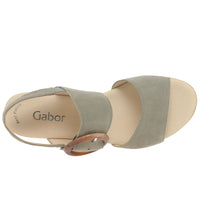Load image into Gallery viewer, Yeo Womens Wedge Mid Heel Sandals
