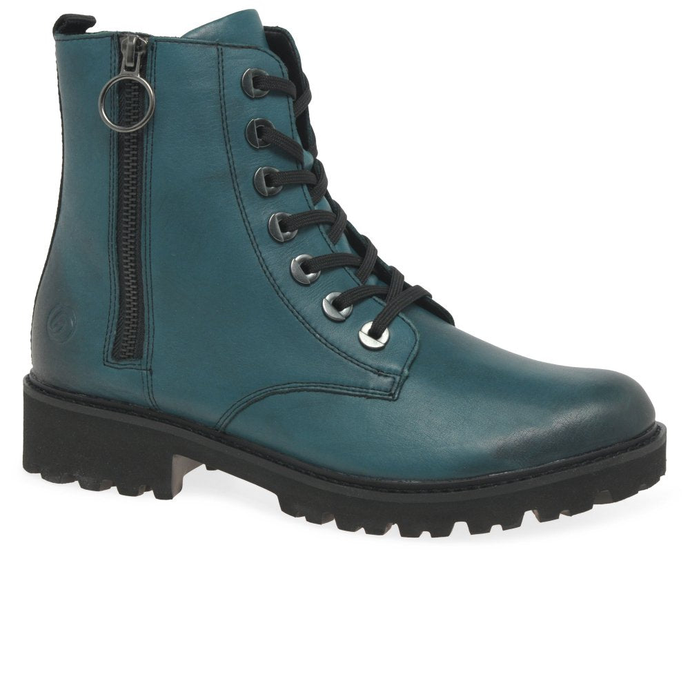 Montana Ocean Blue Ankle Boots