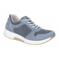 Load image into Gallery viewer, Mary Blue Lace Ups
