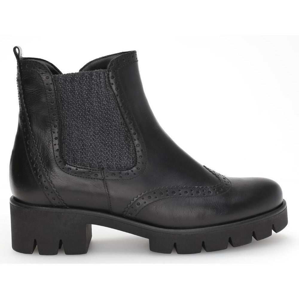 Bowcott Black Ankle Boots