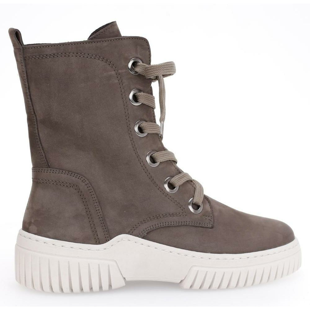 Anya Beige Suede Ankle Boots