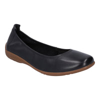 Load image into Gallery viewer, Fenja 01 Black Slip on Ballet Pumps
