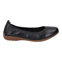 Load image into Gallery viewer, Fenja 01 Black Slip on Ballet Pumps
