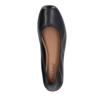 Load image into Gallery viewer, Fenja 01 Black Slip on Ballet Pumps
