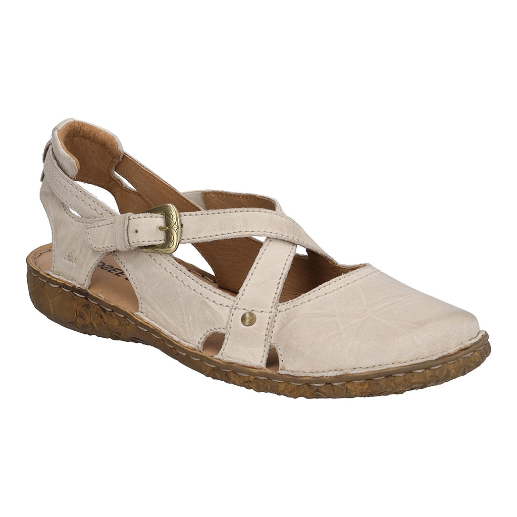 Rosalie 13 Cream Closed Toe Sandals