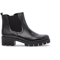 Load image into Gallery viewer, Bodo Black Smooth Leather Ankle Boots

