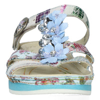 Load image into Gallery viewer, Zoe Blue Sandals

