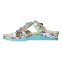 Load image into Gallery viewer, Zoe Blue Sandals
