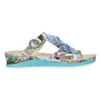 Load image into Gallery viewer, Zoe Blue Sandals
