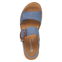 Load image into Gallery viewer, Owana  Jeans Blue Sandals
